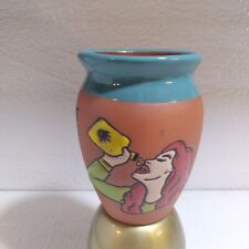 The Drunk Mexican Pottery Cup La Borracha 5" pintado à mão comprar usado  Enviando para Brazil