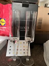 Elixir glassware flat for sale  SWANSEA