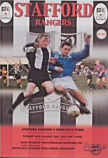 Stafford rangers newcastle for sale  Shipping to Ireland