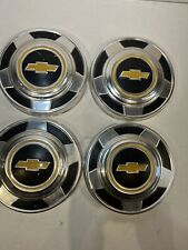 vintage chevy hubcaps 2 for sale  Craftsbury