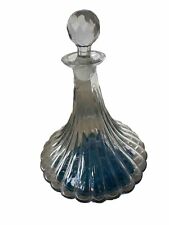 Flared ribbed decanter for sale  Kennesaw