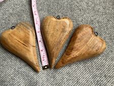 Natural wooden heart for sale  OTLEY