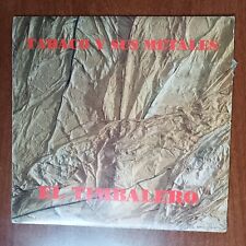Tabaco Y Sus Metales - El Timbalero [1985] LP de vinilo salsa latina guaguanco bolero segunda mano  Embacar hacia Argentina
