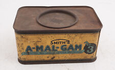 Smith's A-Mal-Gam No 3 pó de solda lata com conteúdo (F2R) ferramentas de loja vintage comprar usado  Enviando para Brazil