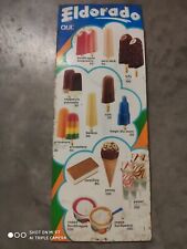 Tabella vintage gelati usato  Rivarolo Del Re Ed Uniti