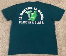 Pimenta 12 meses. 12 margens. Camiseta verde masculina Class In A Glass tamanho XL, usado comprar usado  Enviando para Brazil