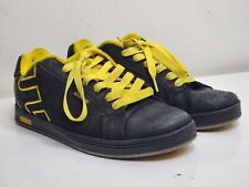 Etnies ROCKSTAR Bounty Black/Grey/Yellow Skateboarding Shoes Men's Size 10US  for sale  Shipping to South Africa