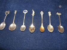 Seven souvenir teaspoons for sale  UK