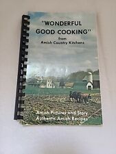 Libro de cocina maravilloso buena cocina cocinas rurales Amish fotos historia vintage PB segunda mano  Embacar hacia Argentina