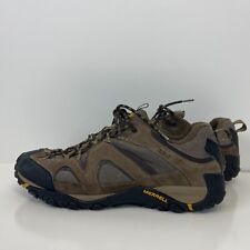 Merrell Energis Waterproof Hiking Shoes Leather Brown Mens Size 14, used for sale  Shipping to South Africa