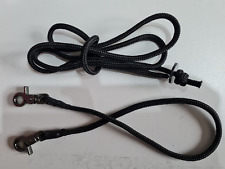 Falconry Glove Leash with Steel Clips and 1 Meter leash plus Whistle, used for sale  Shipping to South Africa