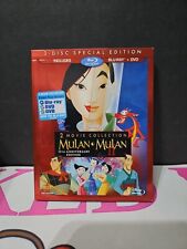 Mulan/Mulan II - 2 Pack (Blu-ray/DVD, 2013, 3-Disc Set, Special Edition) for sale  Shipping to South Africa