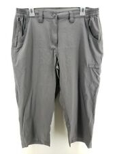 Mountain Warehouse Gray Cargo Trek Womens Capris Hiking Shorts US Size 10, used for sale  Shipping to South Africa