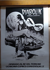 Diabolik poster uchromia usato  Palermo