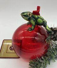 Cloisonné articulated frog for sale  Aurora