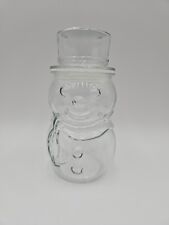Clear glass snowman for sale  Fulton