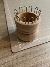 Wooden knitting spool for sale  RUGBY