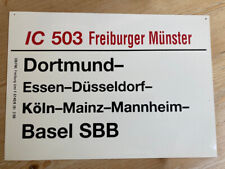 Zuglaufschild 503 freiburger gebraucht kaufen  Berlin
