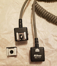 sc 17 nikon cable flash for sale  South Whitley