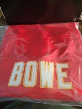 Camiseta deportiva roja de fútbol americano autografiada/firmada de DWAYNE BOWE de Kansas City JSA con certificado de autenticidad automático, usado segunda mano  Embacar hacia Argentina