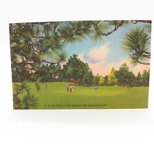 Linen postcard golfing for sale  Owatonna