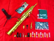 Saxofone soprano Elkhart impressora escovada alta com bônus comprar usado  Enviando para Brazil