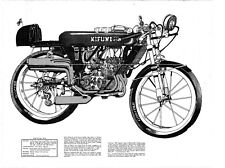 Motorcycle cartoon 1970 for sale  GRAYS