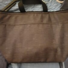 Bolsa tote térmica média Thirty-One cinza isolada lanche almoço comprar usado  Enviando para Brazil