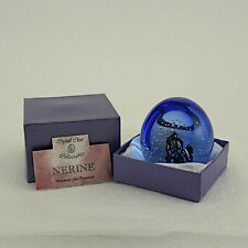 Used, Crystal Clear Collectables 'Nerine' Blue Bubble Paperweight - 8.25cm High BNIB for sale  Shipping to South Africa