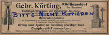 Körtingsdorf werbung 1902 gebraucht kaufen  Leipzig
