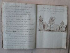 Cahier 1784 fables d'occasion  Châtillon-en-Bazois