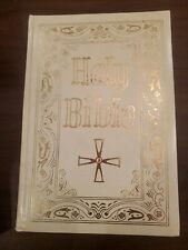 Saint Joseph Fine Art Edition Novo Couro Branco Americano -Bíblia Sagrada Católica comprar usado  Enviando para Brazil