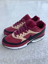 2016 Nike Air Max BW Premium Skórzane Burgandy Męskie 9.5 Buty Sneakersy, używany na sprzedaż  PL