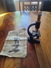 Vintage microscope instruction for sale  LICHFIELD