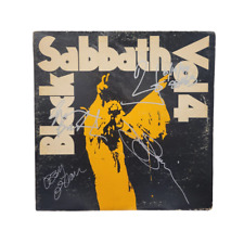 Black Sabbath lp assinado volume 4 por 4 músicos comprar usado  Enviando para Brazil