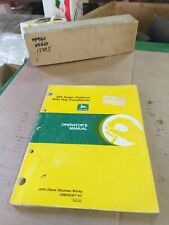 USADO GENIUNE JOHN DEERE Manual do Operador - OME93357 890 Plataforma Auger comprar usado  Enviando para Brazil