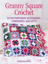 Crochet cuadrado abuela: 35 accesorios contemporáneos, artículos para el hogar y regalos Hirst,  segunda mano  Embacar hacia Argentina