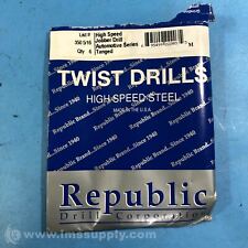 Republic Manufacturing 350 5/16 Box of 6 Drill Bits FNOB for sale  Shipping to Canada