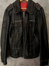 Superdry mens leather for sale  DOWNPATRICK