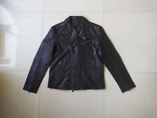 Used, John Varvatos Leather Biker Jacket $750 WORLDWIDE SHIPPING for sale  Shipping to South Africa