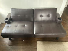 Brown leather futon for sale  Buffalo