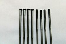 BLACK STRAIGHT PULL Double butted 14g (2.0/1.7) bicycle spokes w/o nipples for sale  Shipping to South Africa