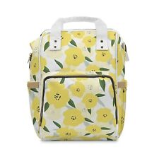 Mochila personalizada flores amarelas multifuncional mochila fralda comprar usado  Enviando para Brazil