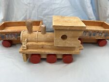 Vintage wooden train for sale  Moody