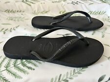 Girl havaianas black for sale  BROADSTAIRS