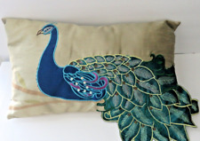 Fancy peacock pillow for sale  Princeton