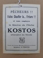 Ancien carton publicitaire d'occasion  France