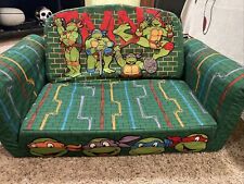Vintage TMNT Teenage Mutant Ninja Turtles Sleeper chair Nickelodeon for sale  Shipping to South Africa