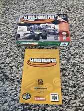 Usado, F-1 World Grand Prix (Nintendo 64 | N64) SOMENTE CAIXA e Manual Autênticos comprar usado  Enviando para Brazil