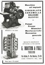 Pubblicita 1927 g.martina usato  Biella